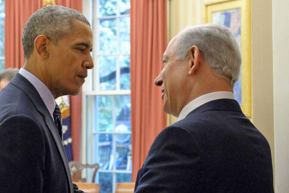 ראש הממשלה והנשיא אובאמה // צילום: חיים צח // ראש הממשלה והנשיא אובאמה ,