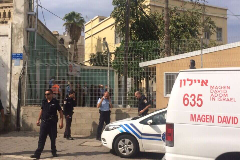 זירת האירוע // צילום: אבי כהן // זירת האירוע ,
