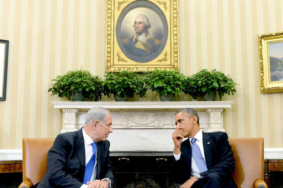 אובאמה ונתניהו. "גדול השלום ושנואה המחלוקת" // צילום: קובי גדעון / לע"מ // אובאמה ונתניהו. "גדול השלום ושנואה המחלוקת" ,