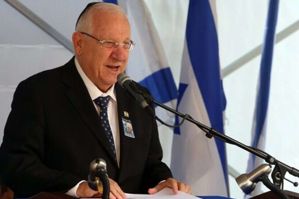 הנשיא ריבלין בטקס האזכרה ליצחק רבין // צילום: מארק ישראל סלם // הנשיא ריבלין בטקס האזכרה ליצחק רבין ,