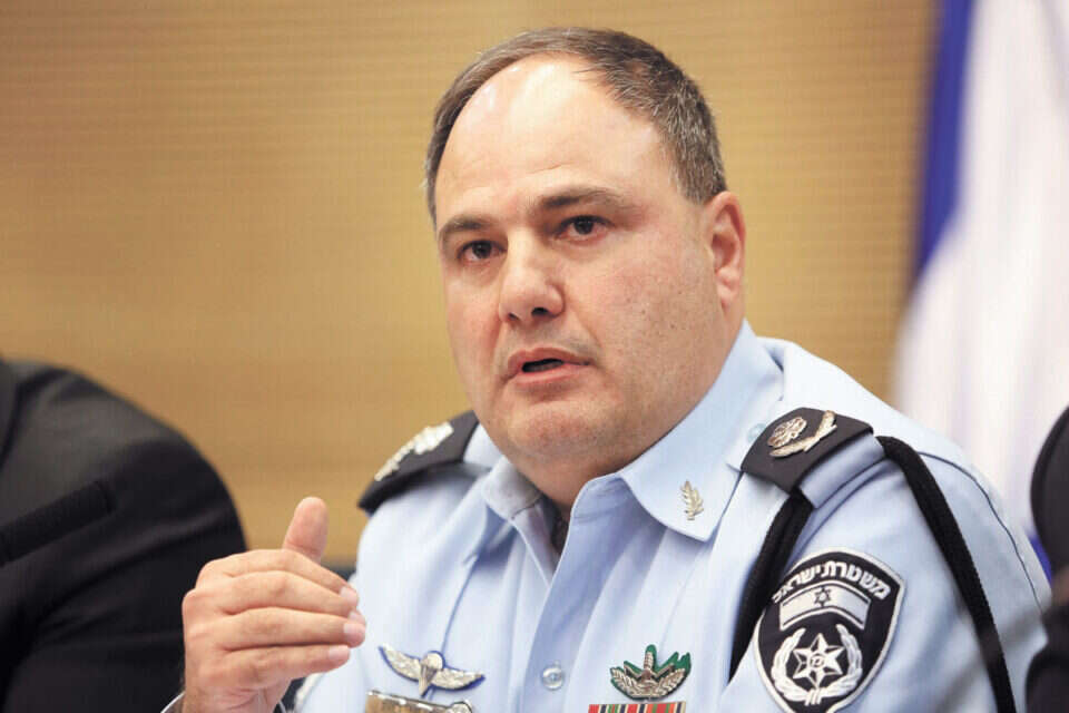 צילום: צילום: דודי ועקנין // מ"מ המפכ"ל בנצי סאו ,