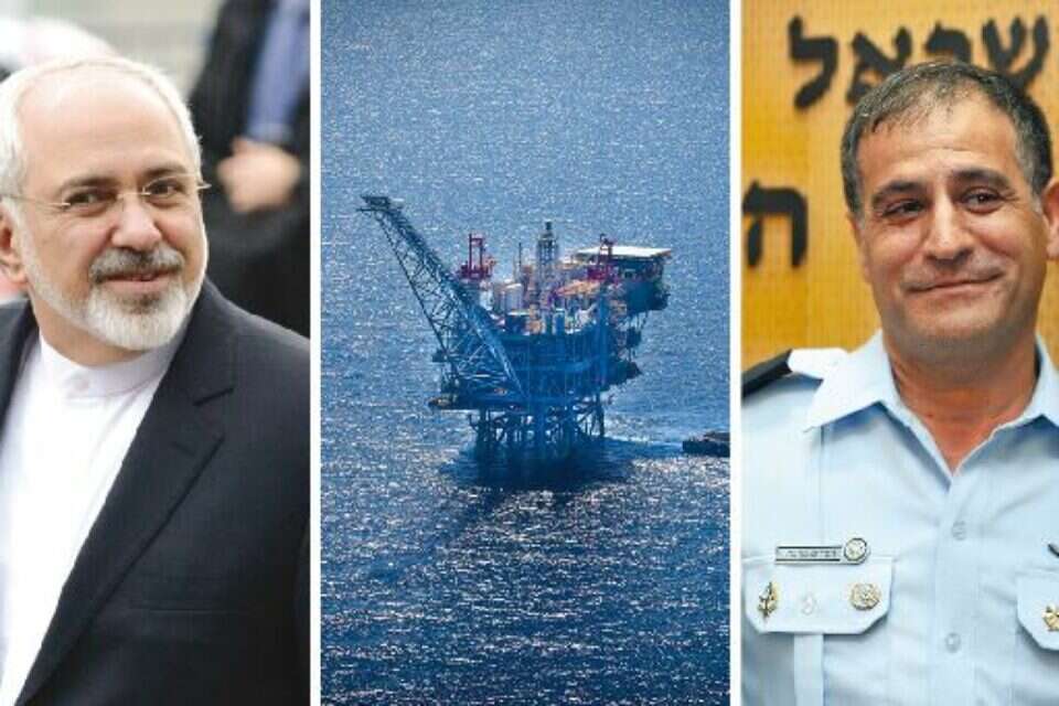 תנ"צ אפרים ברכה ז"ל, אסדת גז ושר החוץ האיראני מוחמד זריף // צילומים: יואב ארי דודקביץ, משה שי, אי.פי // הפעם קשה לבחור. מימין לשמאל: תנ"צ אפרים ברכה ז"ל, אסדת גז ושר החוץ האיראני מוחמד זריף ,