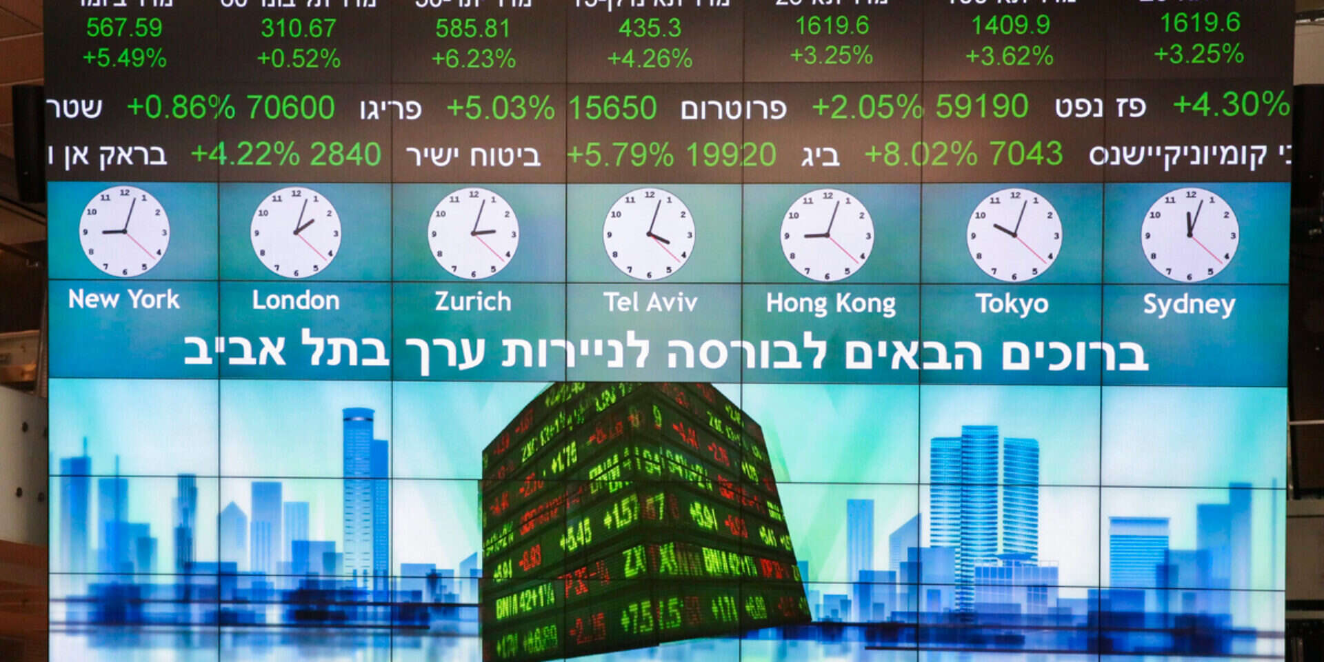 הבורסה בת"א