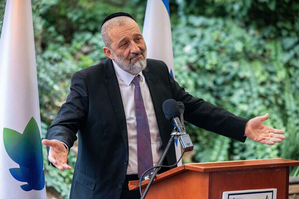 עושה בקרת נזקים: דרעי ייכנס את סיעת ש"ס (ארכיון) , יונתן זינדל/פלאש 90
