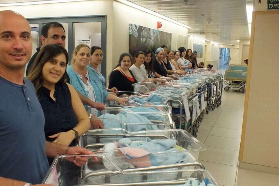 כל שעה תינוק חדש, ביה"ח פוריה /// צילום: דוברות ביה"ח פוריה // כל שעה תינוק חדש, ביה"ח פוריה , 