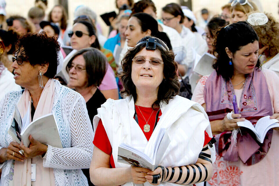 נשות הכותל // צילום ארכיון: קונטקט // נשות הכותל ,