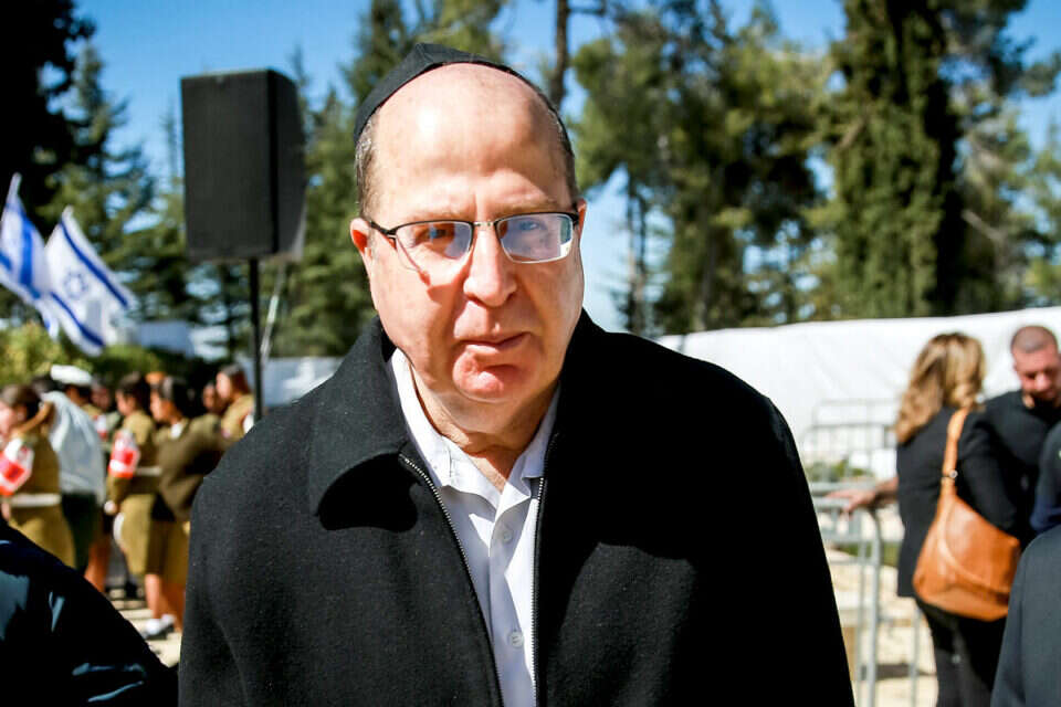 שר הביטחון משה יעלון // צילום: אורי לנץ // שר הביטחון משה יעלון ,