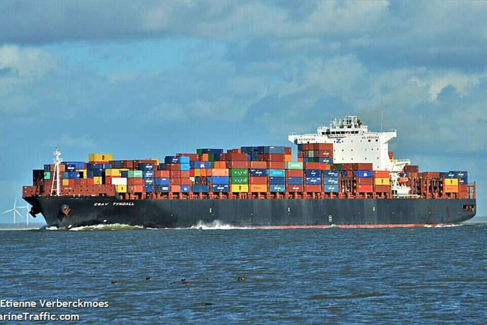 ספינת סחר (אילוסטרציה) , Etienne Verberckmoes  מתוך marinetraffic.com