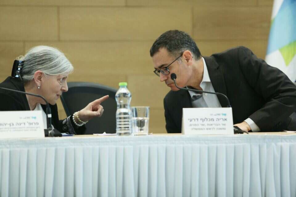 "בשורה משמעותית". פרופ' בן יהודה והמנכ"ל בר סימן טוב , גדעון מרקוביץ