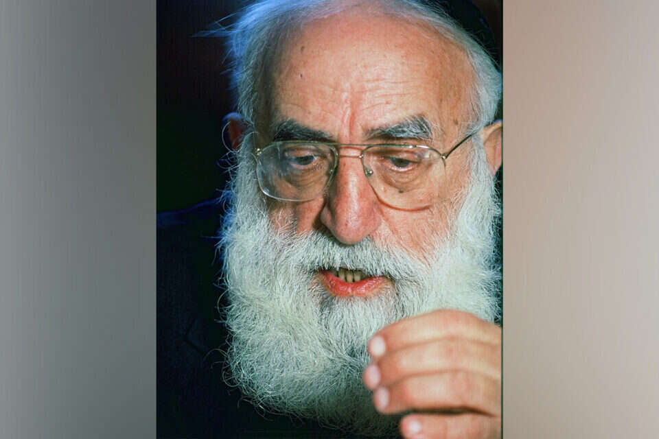 הרב הצבאי לשעבר, שלמה גורן , מתוך הארכיון הפרטי של משה שי