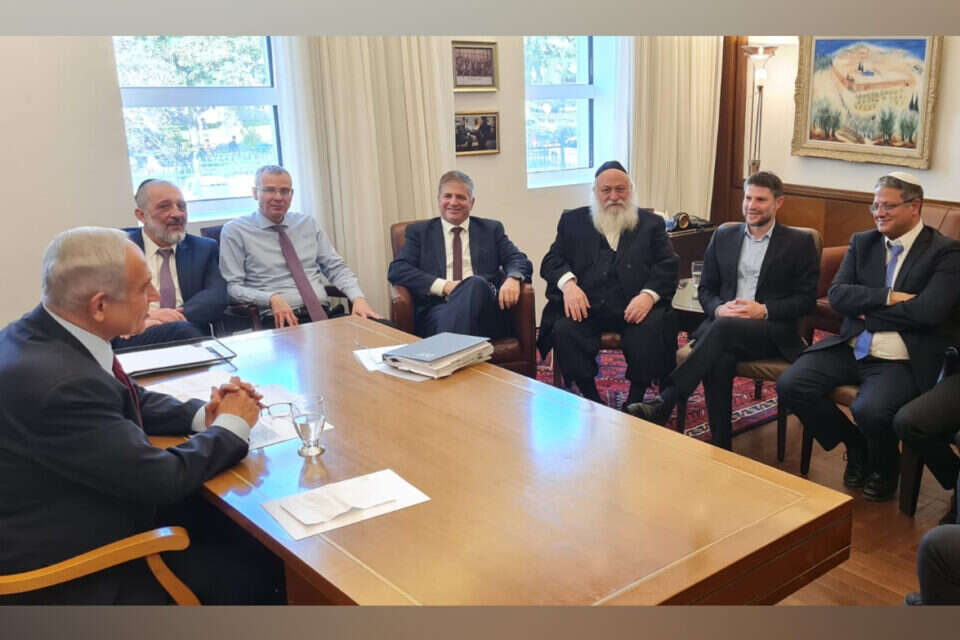 ישיבת ראשי הקואליציה (ארכיון)