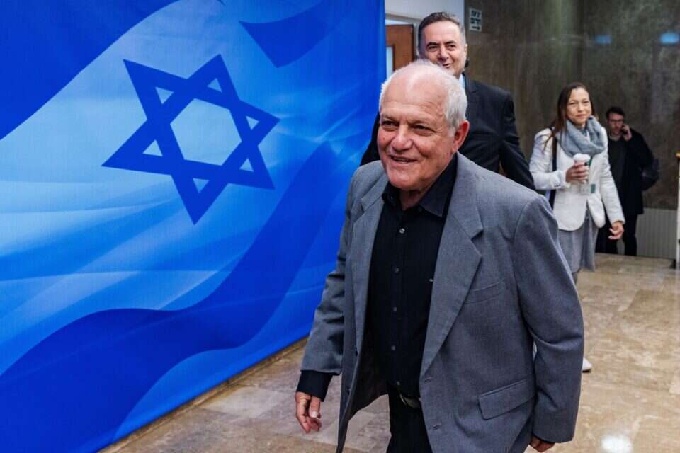 חיים כץ בישיבת הממשלה , אוליבייה פיטוסי - פלאש90