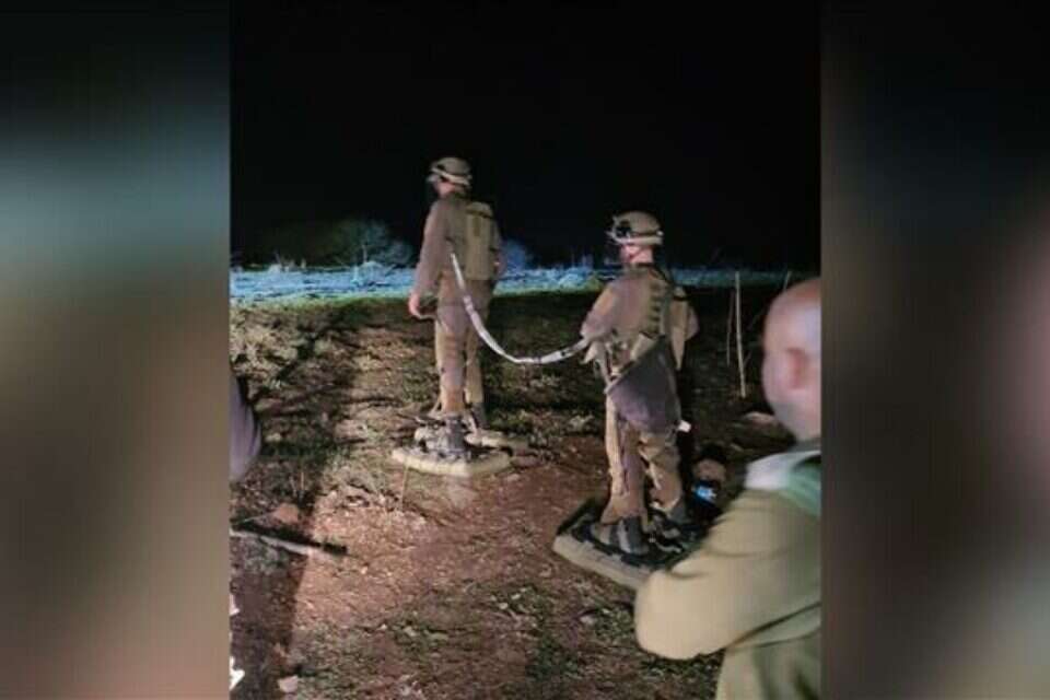 פעולת החילוץ בשדה המוקשים ברמת הגולן , דובר צה"ל