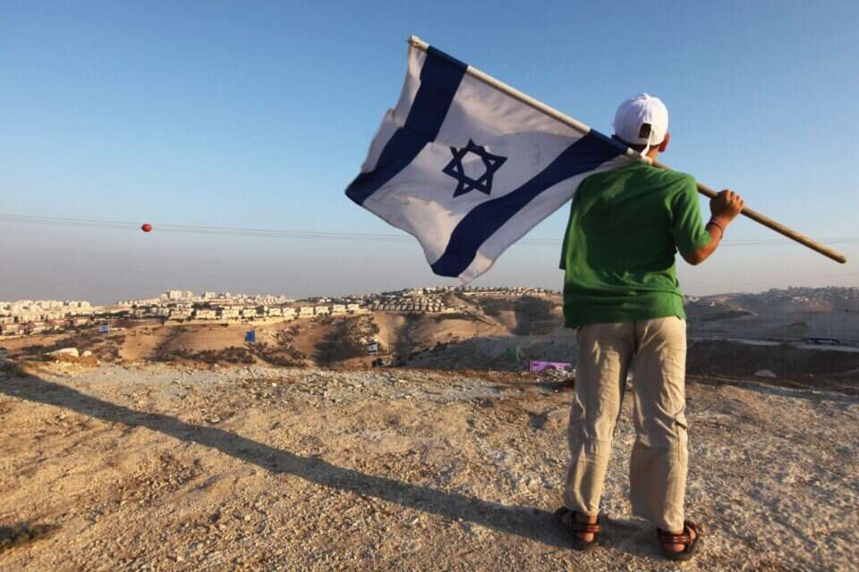 התיישבות באזור יהודה ושומרון , אי.אף.פי