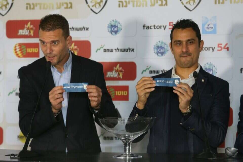 צילום: אלן שיבר // אלימלך ושטרואבר עם הבשורה המעניינת ביותר מההגרלה , 