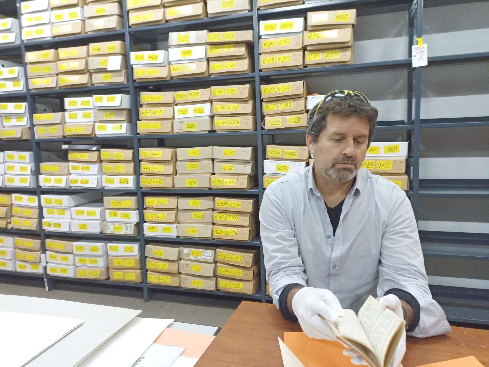 בנה של פלה והיומן שכתבה , באדיבות ארכיון בית לוחמי הגטאות