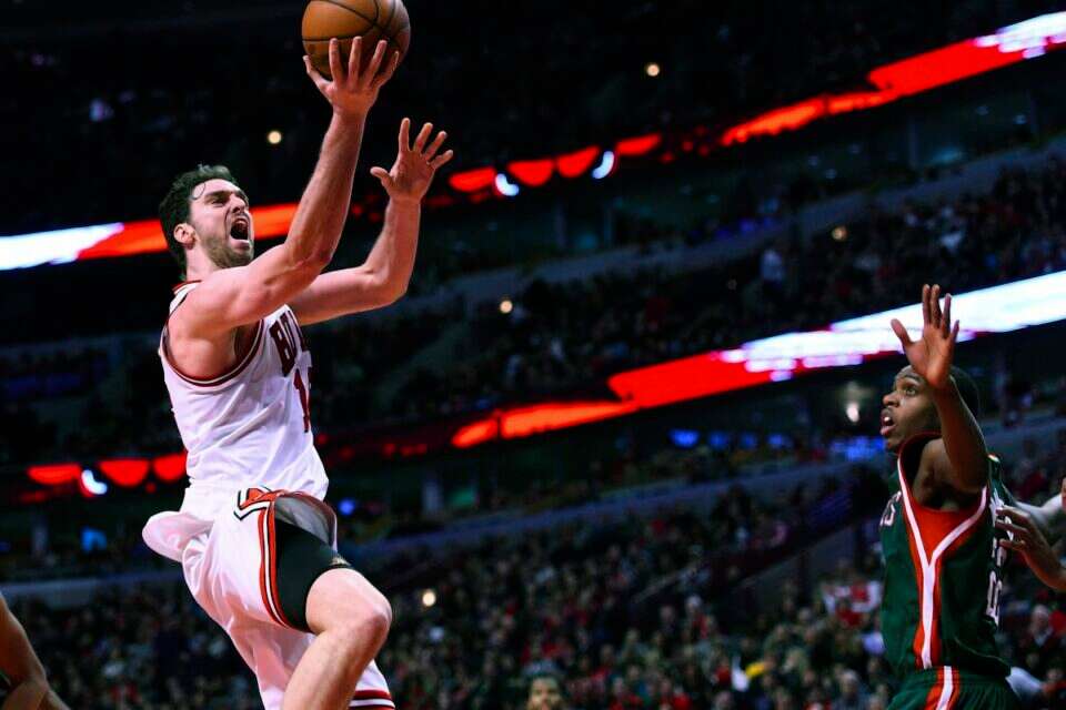 צילום: USA Today Sports // גאסול. הראשון מאז ג'ורדן להציג מספרים כאלה בשיקגו ,
