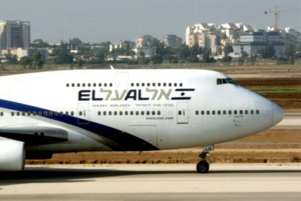 "עיצומים פראיים". מטוס אל על // צילום: משה שי // "עיצומים פראיים". מטוס אל על ,