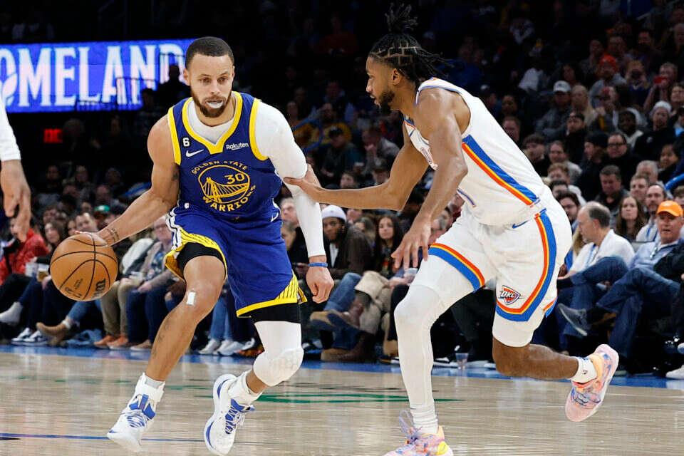 קרי מול אוקלהומה. 7222 סלי שדה , USA TODAY Sports