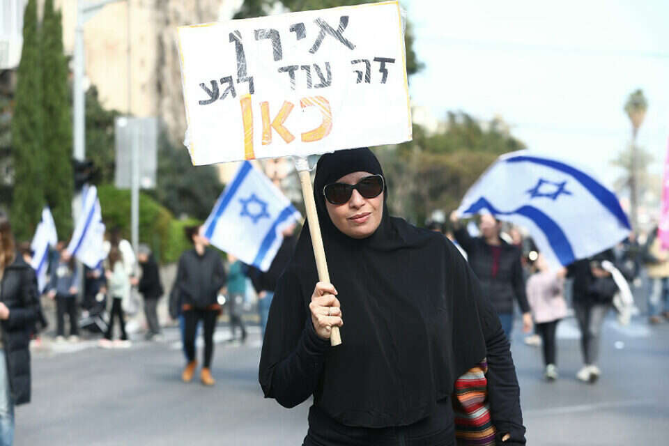 הפגנה בתל אביב נגד הרפורמה המשפטית , גדעון מרקוביץ'