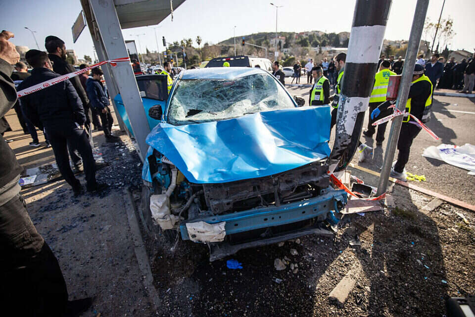 רכבו של המחבל מפיגוע הדריסה בשכונת רמות בירושלים  , אורן בן חקון