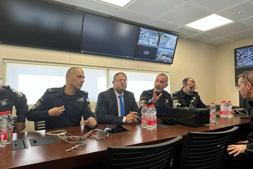 השר בן גביר בחפ"ק