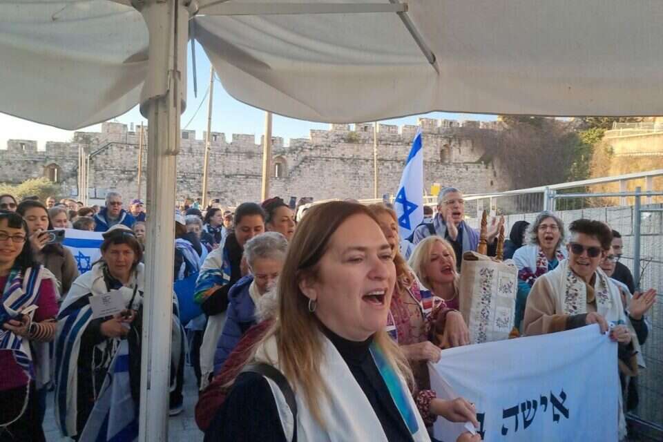 התנועה הרפורמית בכותל בראש חודש אדר , 