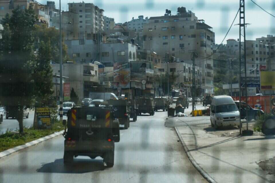 צה"ל בשכם, ארכיון , דובר צה"ל