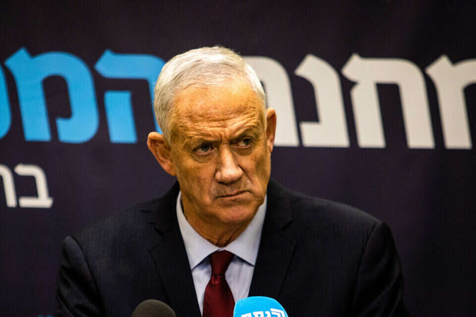 יו"ר המחנה הממלכתי בני גנץ