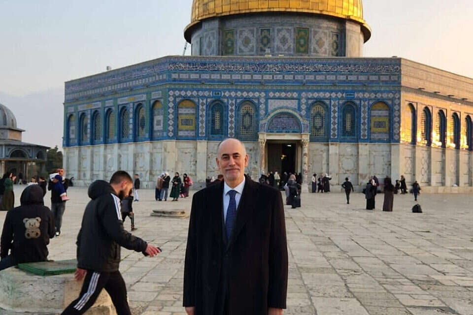 השגריר הירדני בהר הבית. לחצים על ישראל ,