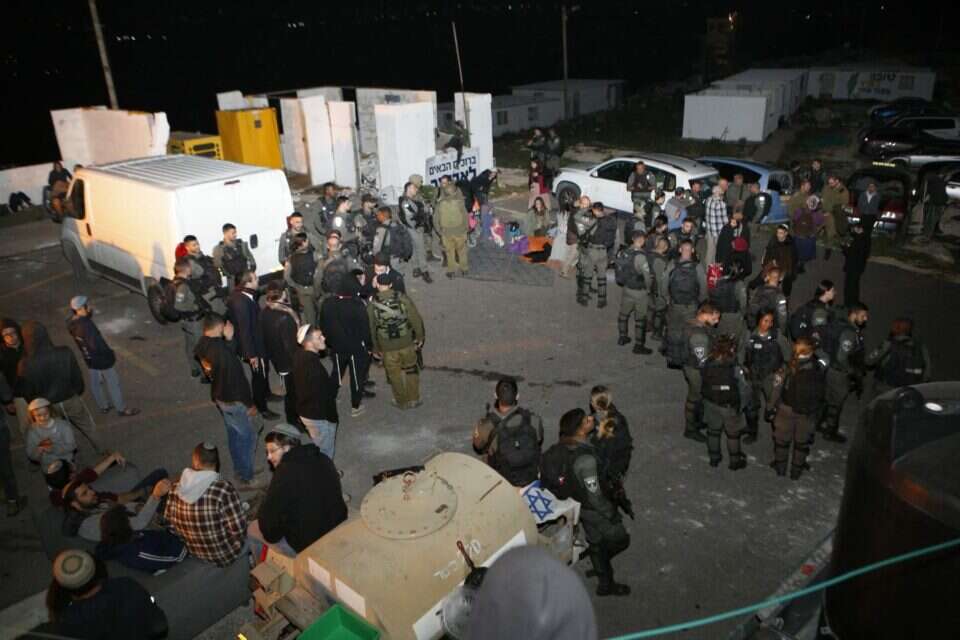 אפליה בשומרון? מאחז אביתר, ארכיון , איתן שויבר/TPS