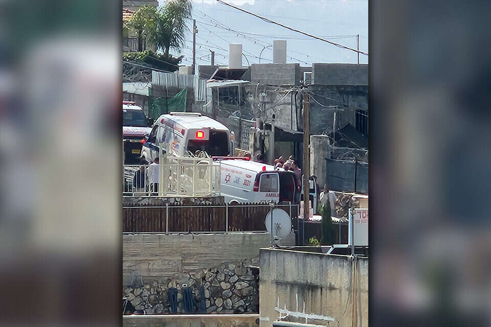 זירת הרצח בכפר בענה , ללא קרדיט