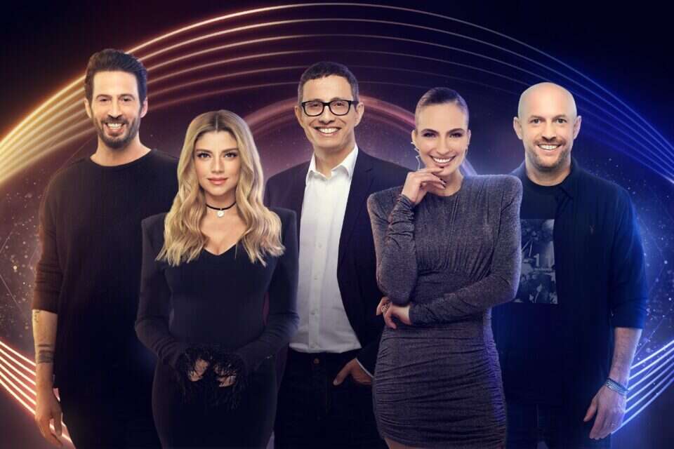 ארז טל והפאנליסטים של "רואים את הקול" , טל גבעוני