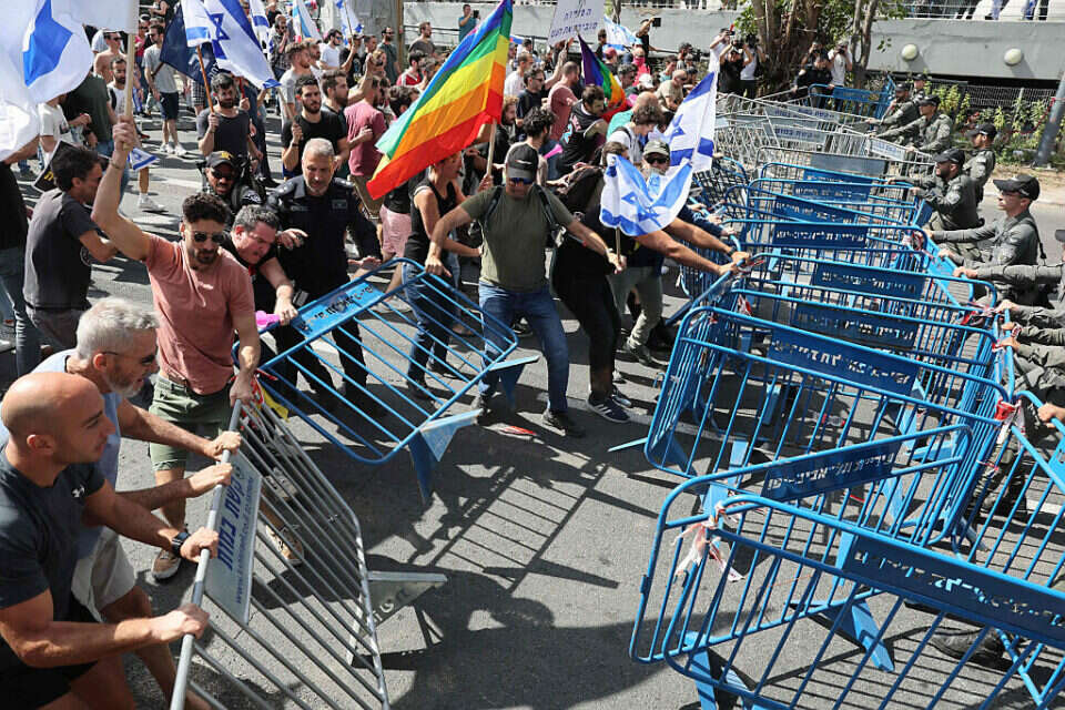 הפגנות בתל אביב, ה-1 במרץ , אי.אף.פי