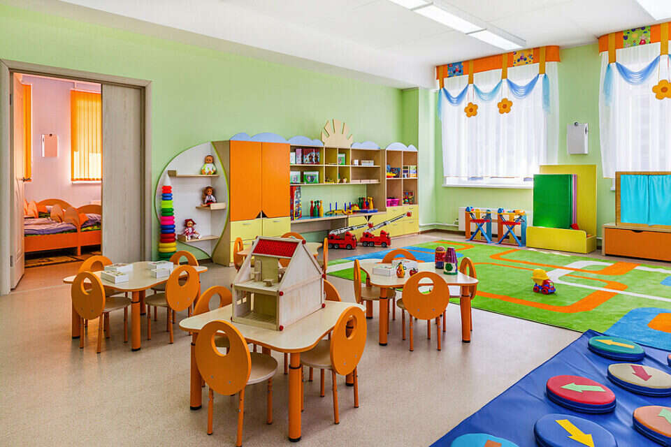 גן ילדים אילוסטרציה , Getty Images