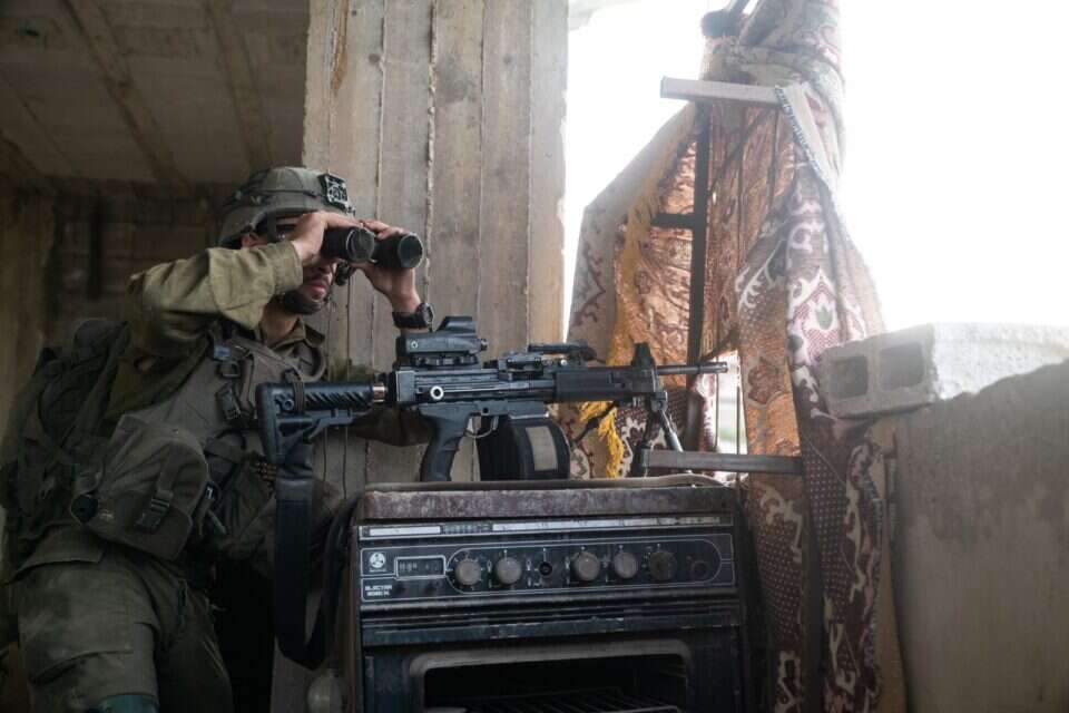 לוחם צה"ל בפעילות בג'נין, השבוע , דובר צה"ל