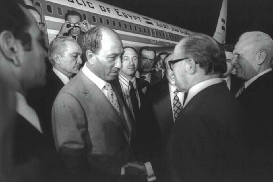 אנואר סאדאת בנתב"ג , משה מילנר, לע"מ