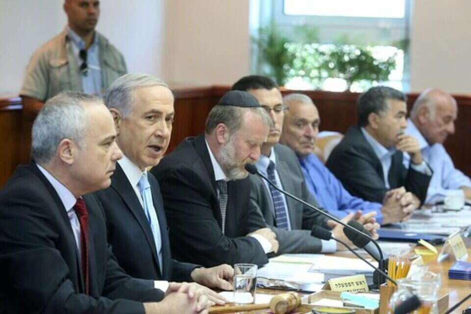 ישיבת הממשלה // צילום: מרק ישראל סלם  // ישיבת הממשלה  , 