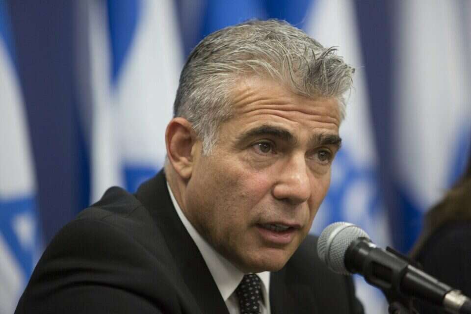 צילום: קונטקט // שר האוצר יאיר לפיד; ,