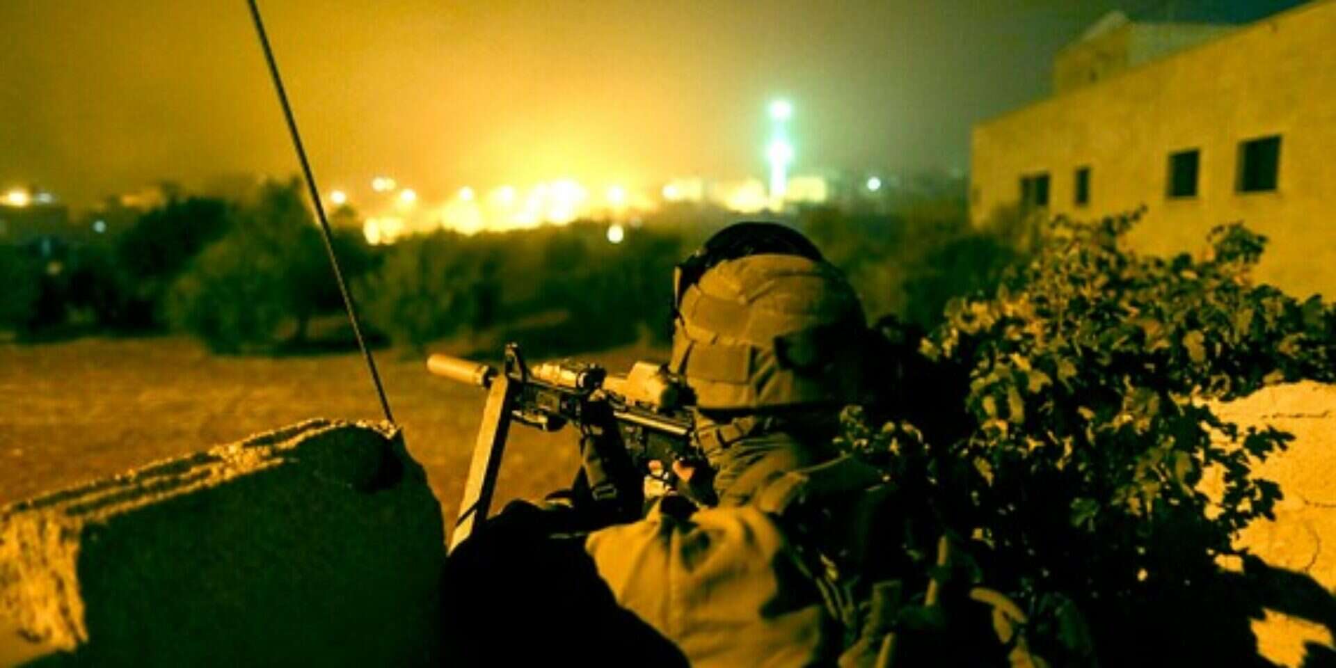 צילום: זיו קורן // לוחם ימ"מ בפעילות מעצרים, במבצע שובו אחים. "מעדיפים להישאר מאחורי הקלעים" ,