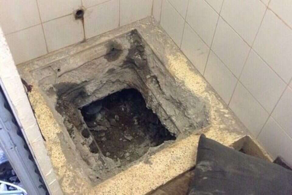 צילום: דוברות שב"ס // המנהרה שנחפרה בכלא , 