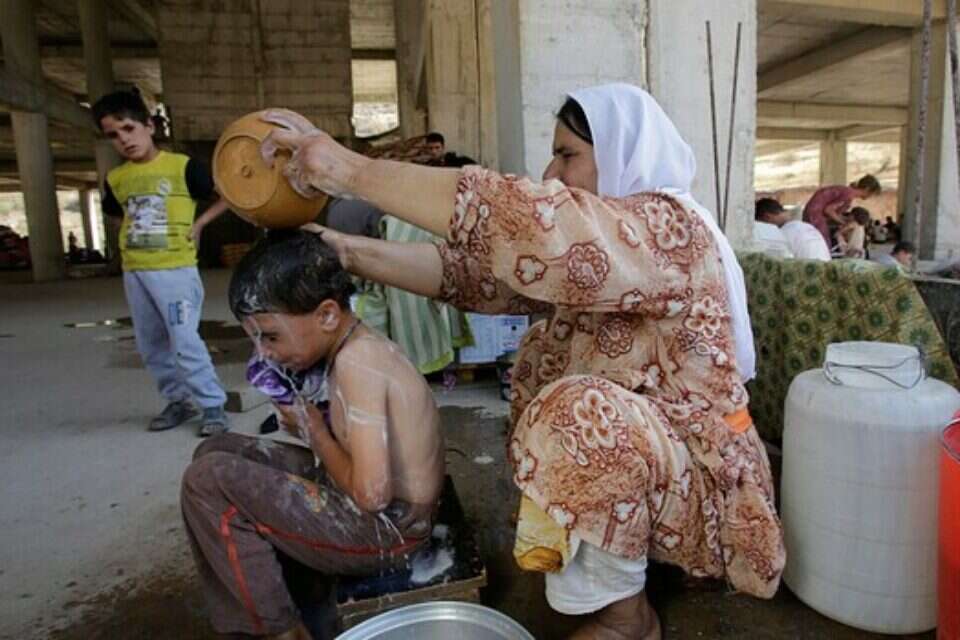 פליטים יזידים במחוז דהוכ, עיראק , רויטרס