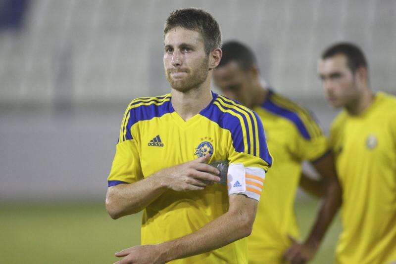 שרן ייני בסיום המשחק מול מאריבור. המטרות השתנו // צילום: עמי שומן