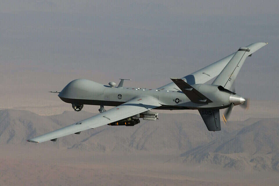 מל"ט אמריקני מדגם MQ-9 Reaper , AP/Lt. Col.. Leslie Pratt, US Air Force