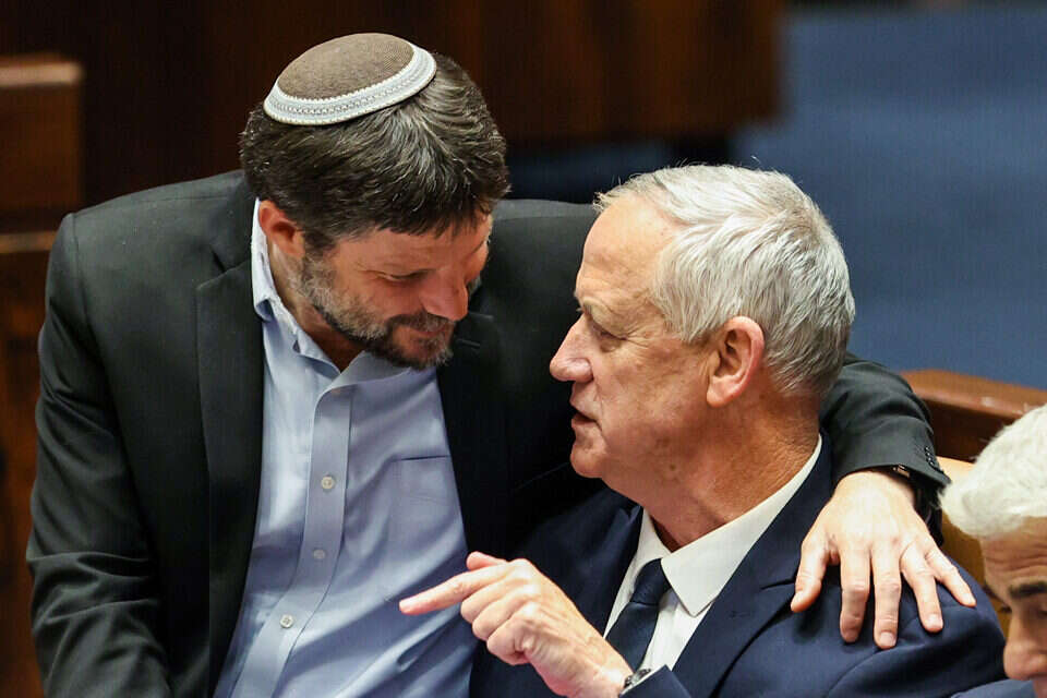 גנץ וסמוטריץ' , אורן בן חקון