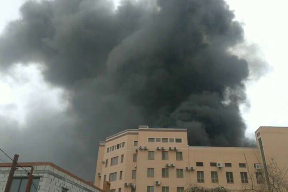 שירפת בניין ה-FSB ברוסטוב ,