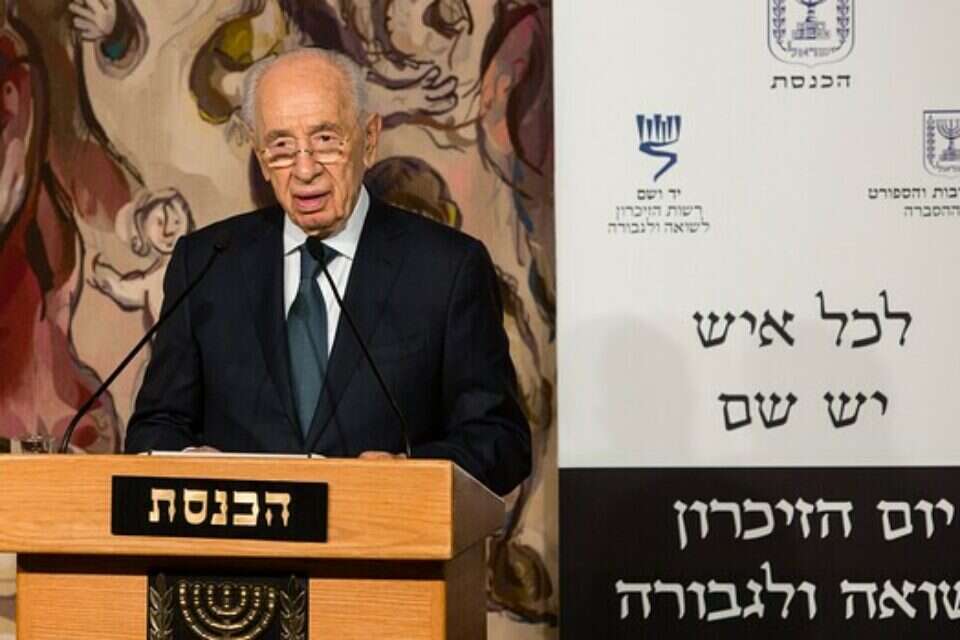 צילום: דודי ועקנין // הנשיא פרס, היום ,