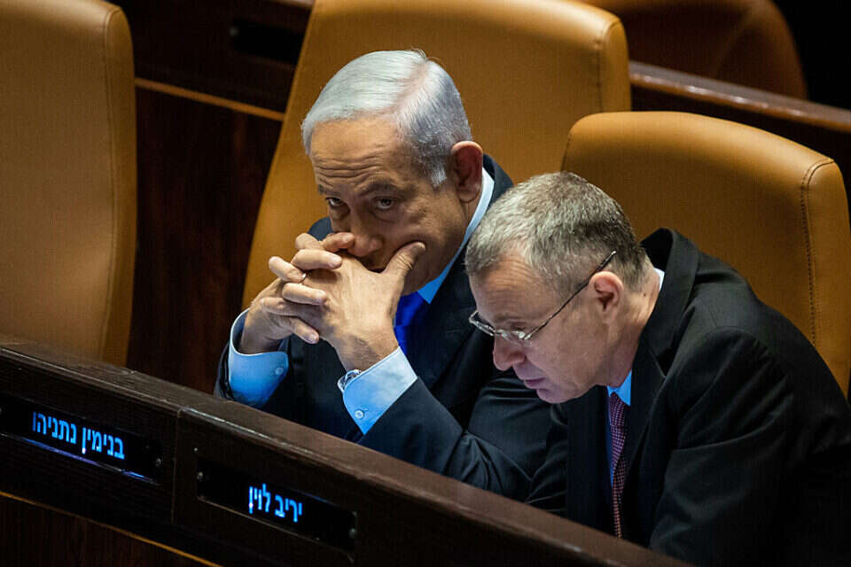 רה"מ נתניהו ושר המשפטים לוין , אורן בן חקון