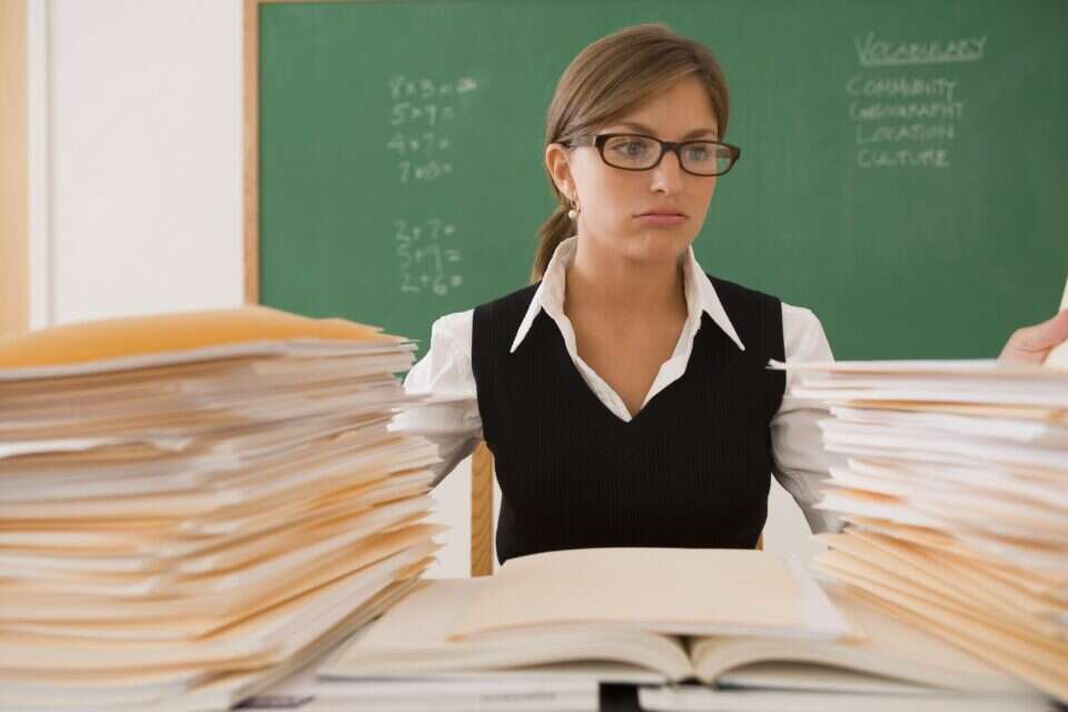 אישה במקום עבודתה , Thinkstock Photos