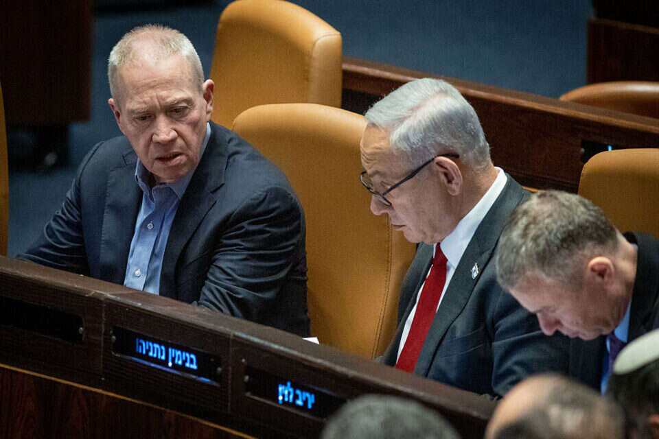 רה"מ נתניהו ושר הביטחון גלנט , אורן בן חקון